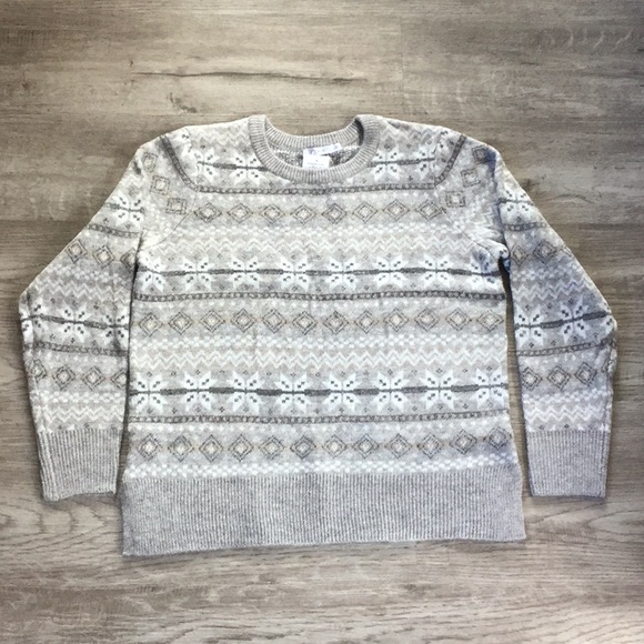 Ricki’s - Fair Isle Sweater - Grey/Silver - Picture 4 of 6